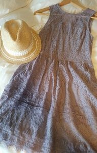 Lilac / Purple lace dress